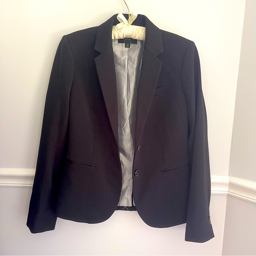 J Crew black blazer Women’s Size S